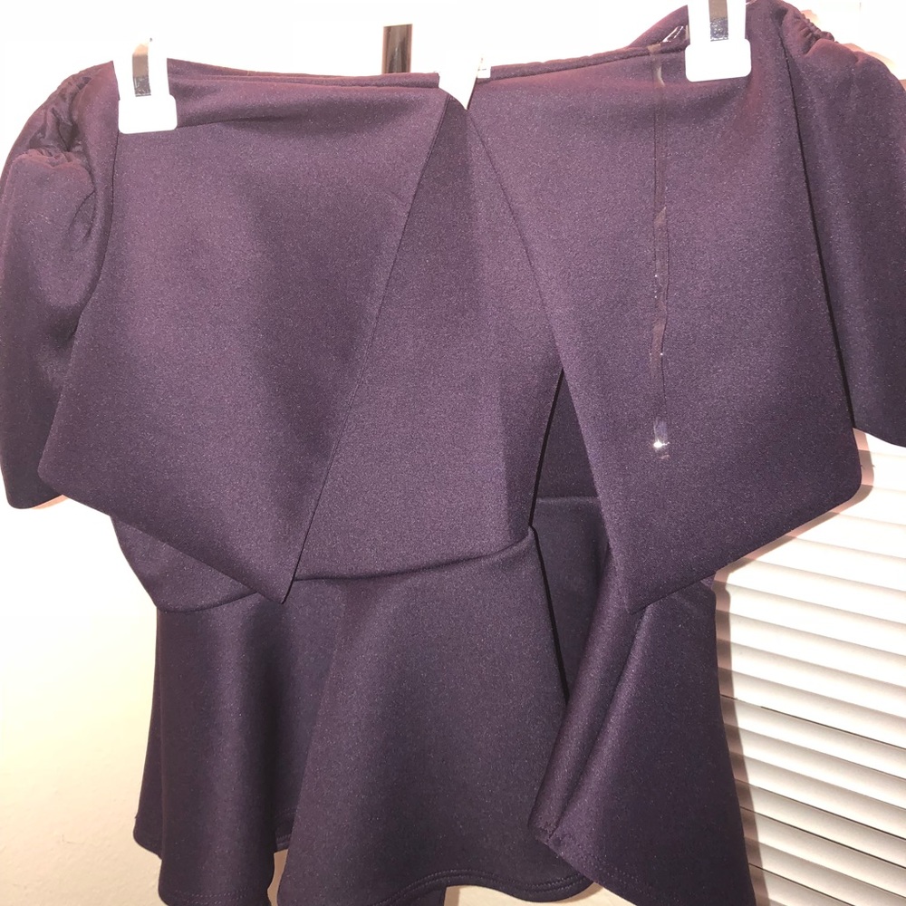 Off shoulder plump top